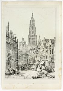 Antwerpen af Samuel Prout