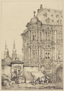 Martinsburg Slot, Mainz af Samuel Prout