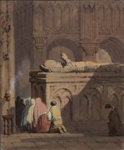 Kirkeinteriør af Samuel Prout