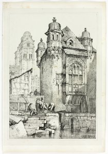 Koblenz af Samuel Prout
