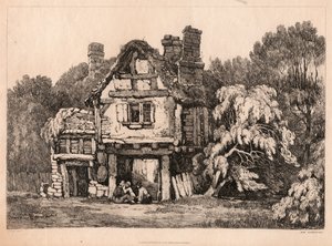Nær Ashbourn af Samuel Prout