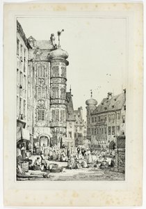 Regensburg af Samuel Prout