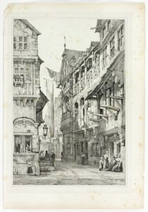 Sachsenhausen Frankfurt af Samuel Prout