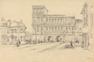 Porta Nigra, Trier af Samuel Prout