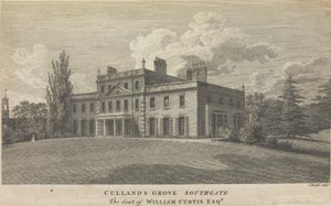 Cullands Grove Southgate, The Seat of William Curtis, Esquire; side 83 (bind 1) af Samuel Rawle