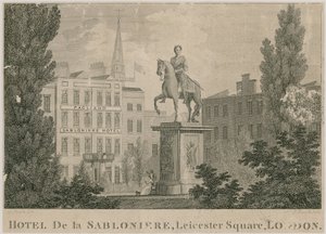 Hotel de Sabloniere, Leicester Square, London