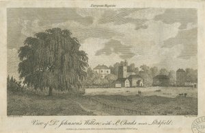 Lichfield - "Dr. Johnsons" Willow Tree: gravering, nd [c 1804]