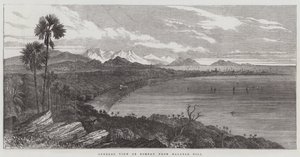 Generel udsigt over Bombay, fra Malabar Hill af Samuel Read