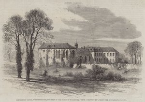 Hartlebury Castle, Worcestershire, biskoppen af Worcester har sit sæde af Samuel Read