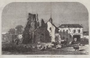 Hougoumont, på Field of Waterloo af Samuel Read