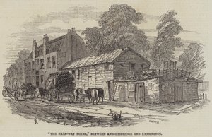 Half-Way House, mellem Knightsbridge og Kensington af Samuel Read