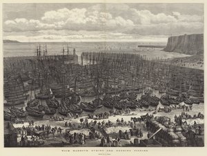 Wick Havn under Sildefiskeriet