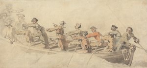 En Skibsbåd af Samuel Scott