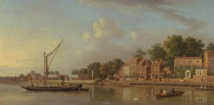 Themsen ved Twickenham af Samuel Scott