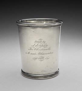 Tumler, ca. 1857 (sølv) af Samuel Simpson