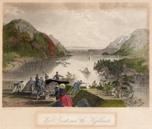West Point og højlandet af Samuel Valentine Hunt