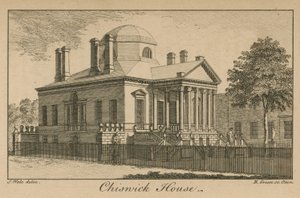 Generel visning af Chiswick House af Samuel Wale