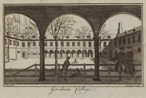 Gresham College i London af Samuel Wale