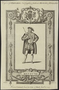 Kong Henrik VIII af England af Samuel Wale