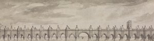 London Bridge af Samuel Wale