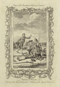General James Wolfes død af Samuel Wale