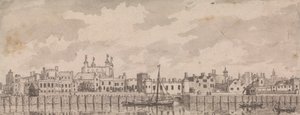 The Tower of London af Samuel Wale