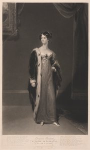 Georgiana Elizabeth hertuginde af Newcastle af Samuel William Reynolds