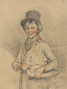 En dreng med en kurv af Samuel de Wilde