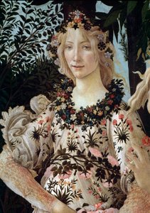 Foråret. Detalje (tempera på panelet af Sandro Botticelli