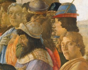 Tilbedelse af magi af Sandro Botticelli