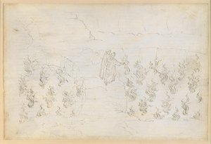 La Divina Commedia, Inferno XXVII: Helvedets ottende kreds (Malebolge), 8. bolgia: Straffen for de falske rådgivere; samtale med Guido da Montefeltro af Sandro Botticelli