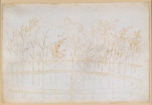 La Divina Commedia, Paradiso I: Opstigningen til ildhimlen. Beatrice forklarer Dante om universets drivkræfter af Sandro Botticelli