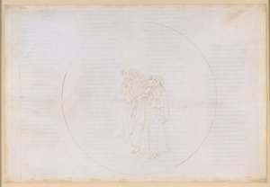 La Divina Commedia, Paradiso XII. Den fjerde planetsfære (solhimlen): Fransiskaneren Bonaventura roser den hellige Dominikus’ liv og værk og kritiserer splittelsen i sin egen orden af Sandro Botticelli