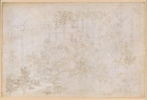 La Divina Commedia, Purgatorio XXXIII. Det jordiske paradis: Beatrice i dydernes kreds; afrejsen; Dantes bad i floden Eunoe af Sandro Botticelli