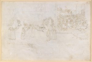 La Divina Commedia, Purgatorio X. Purgatoriets første ring: Marmorreliefene; de hovmodiges bod af Sandro Botticelli