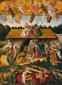 Mystisk fødsel, 1500, 1909 af Sandro Botticelli