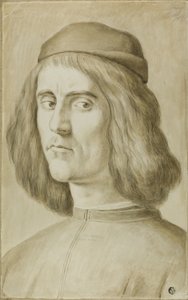 Portrætbuste af en ung mand af Sandro Botticelli