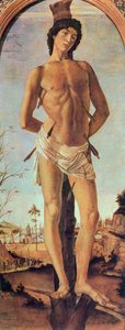 Sankt Sebastian, 1474. af Sandro Botticelli