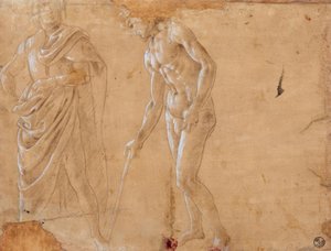 To figurstudier af Sandro Botticelli