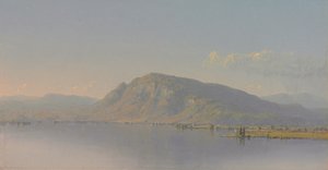 Ved Hudson River af Sanford Robinson Gifford