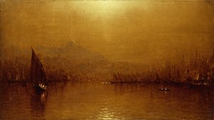 Det Gyldne Horn, af Sanford Robinson Gifford