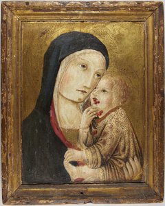 Madonna mit Kind af Sano di Pietro