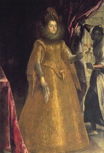 Portræt af Giulia, hustru til Cesare D