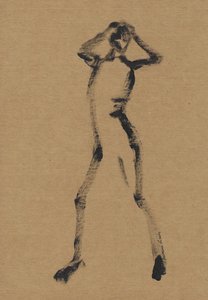 Abstrakt figurtegning af Santhosh ch