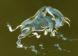 Opladning af Blue Bull