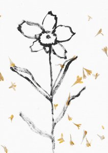 Sart blomsterskitse af Santhosh ch