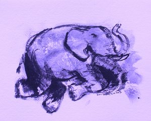 Elefant 42 af Santhosh ch