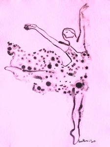 Æterisk balletdans af Santhosh ch