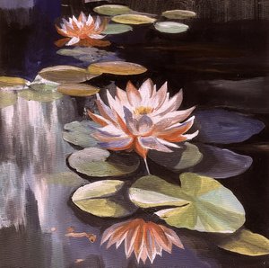 Rolige åkander af Santhosh ch