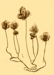 Finurlige fodblomster af Santhosh ch
